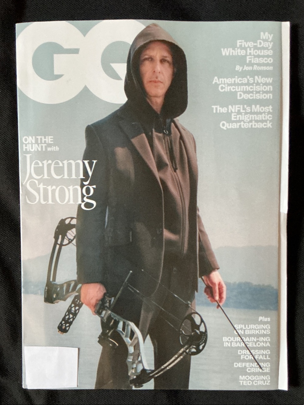 GQ Magazine Jeremy Strong on the Cover - Coffee Table Book